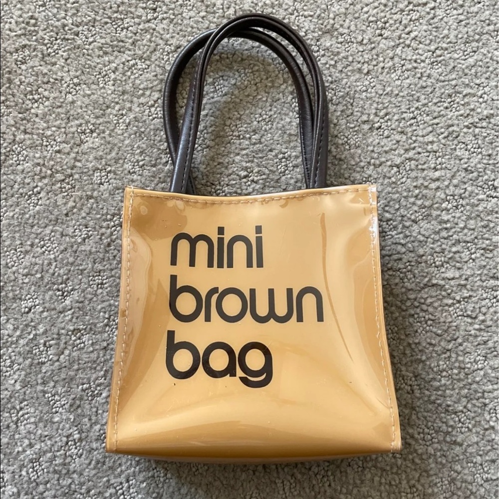 Bloomingdale’s Mini Brown Bag